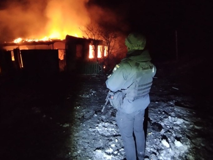 Поліція Харківщини зафіксувала нові удари дронів рф по населених пунктах Харківщини